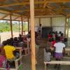 Praise God for the finished classroom and the place to hold church services.